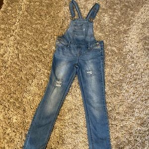 Size 10 jean overalls brand Justice